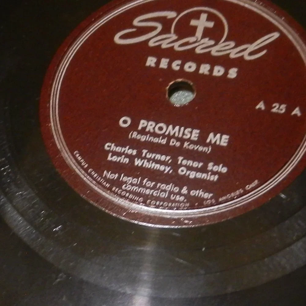 VTG victrola record Honeymoon Lane wedding music antique talking machine LP - Picture 4 of 9